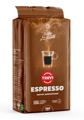 Кофе молотый Trevi Espresso 250 г - Фото 1 Кофе молотый Trevi Espresso 250 г - изображение 1