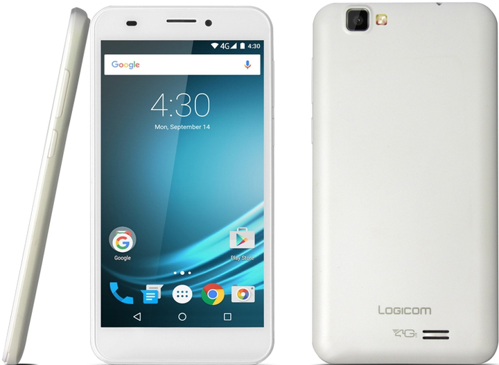 Смартфон 5.5" Logicom L-ITE 552S 1/8Gb 4G LTE 2-SIM 4 ядра Сірий v3 - зображення 4