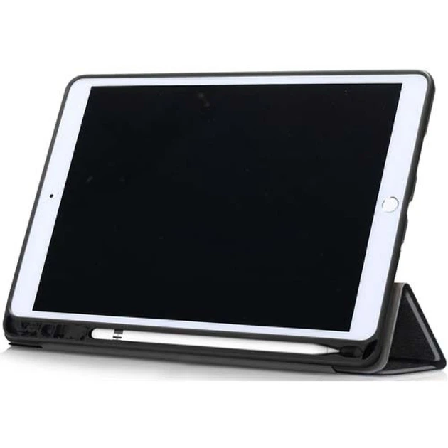 Чехол для iPad 9.7 с креплением для стилуса Apple Pencil черный