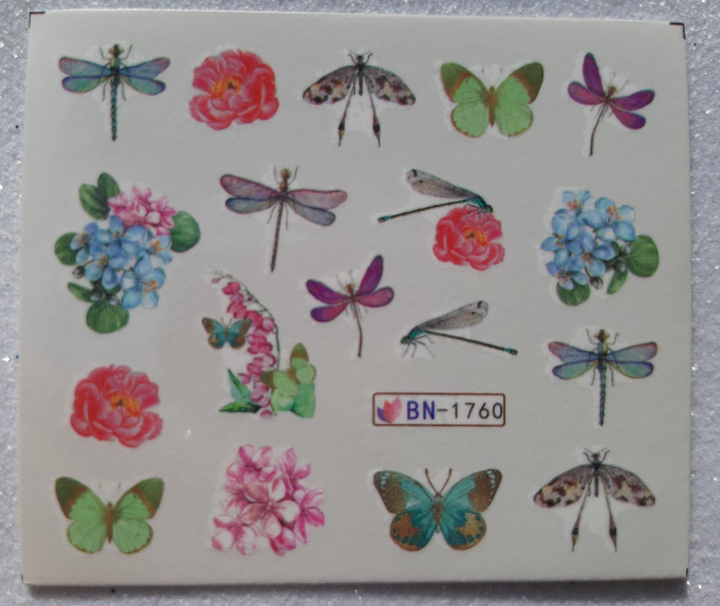 Слайдер-дизайн для ногтей Nail Stiker bn-1760 от продавца: MaryLak – в ...