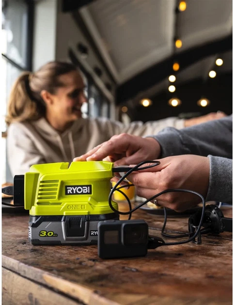 Inwerter napięcia akumulatorowy RYOBI ONE+ RY18BI150A-0, 220 Volt, 150W (bez akumulatora i ładowarki) (5133004895) - obraz 7