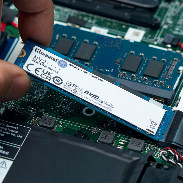 SSD диск Kingston NV2 500GB M.2 2280 NVMe PCIe 4.0 x4 (SNV2S/500G) - изображение 6