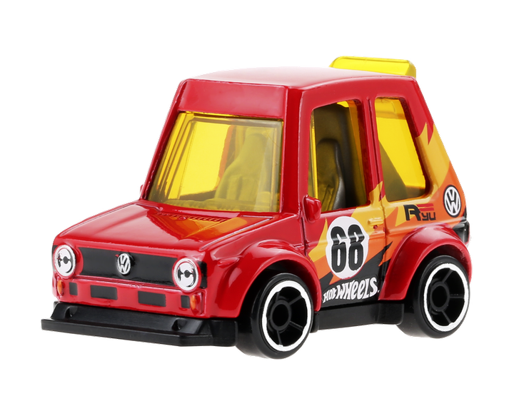 Машинка Хот Вілс 1:64 Tooned Volkswagen Golf MK1 колекція Tooned