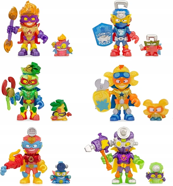 Игровая фигурка Watermax Super Zings 10 Super Things Rescue Force