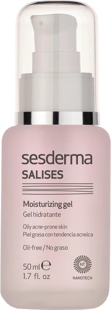 Krem nawilżający Sesderma Salises do cery problematycznej 50 ml (8470001613233) - obraz 2
