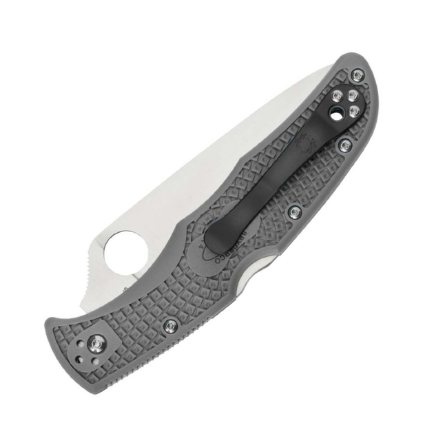 Нож складной карманный /222 мм/VG-10/Back lock - Spyderco SpydrcC10FPGY - изображение 1