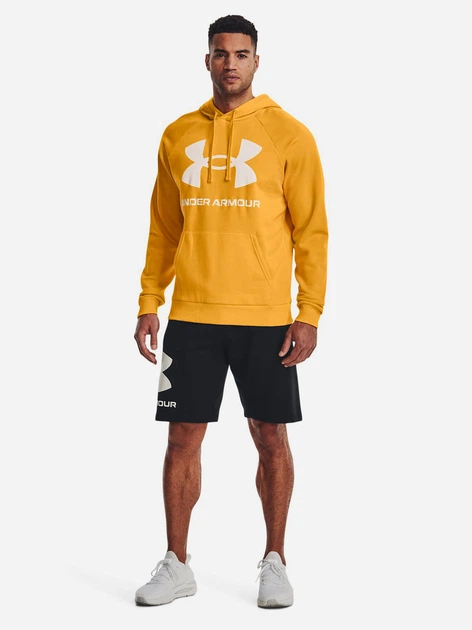Худи утепленное мужское Under Armour Ua Rival Fleece Big Logo Hd-Ylw 1357093-782 L Оранжевое (195253823602) - Фото 3 Худи утепленное мужское Under Armour Ua Rival Fleece Big Logo Hd-Ylw 1357093-782 L Оранжевое (195253823602) - изображение 3