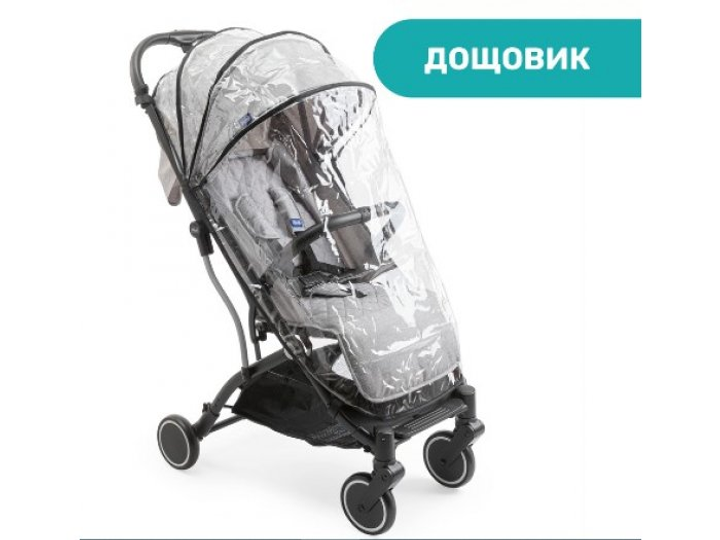 Прогулочная коляска Trolleyme Stroller, Chicco (серая), 79865.28 - изображение 2