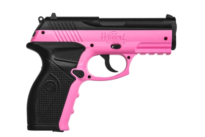 Пистолет пневматический CROSMAN Wildcat (розовый, с кобурой) (1003028) - изображение 1