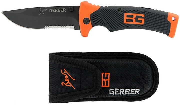 Ніж Gerber Bear Grylls Folding Sheath Knife (31-000752) (Z12.10.9.009) - зображення 2