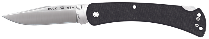 Нож Buck "110 Slim Pro", черный (4007693) - изображение 1