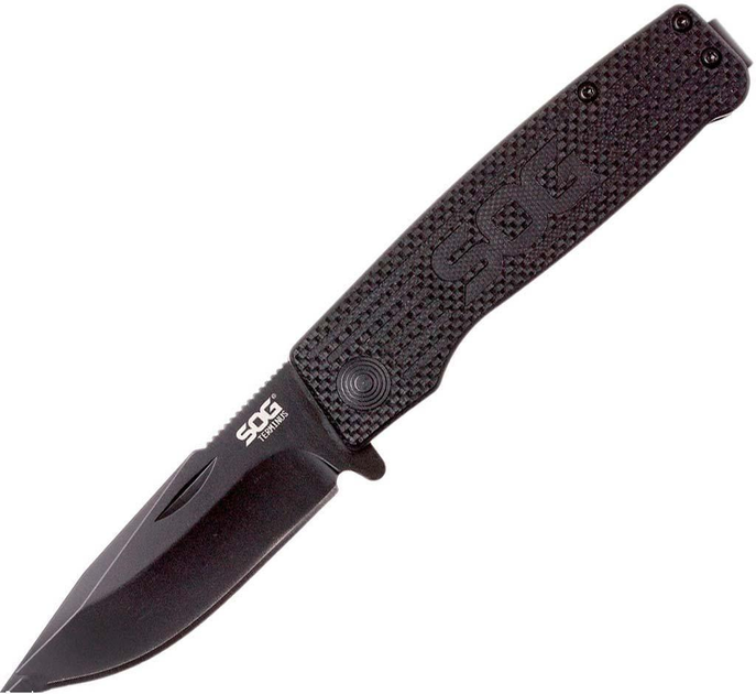 Нож SOG Terminus Black (TM1002-BX) (Z12.10.23.010) - изображение 1