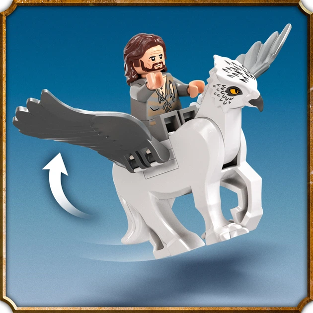 Zestaw klocków LEGO Harry Potter Dziedziniec Hogwartu: na ratunek Syriuszowi 345 elementów (76401) - obraz 8