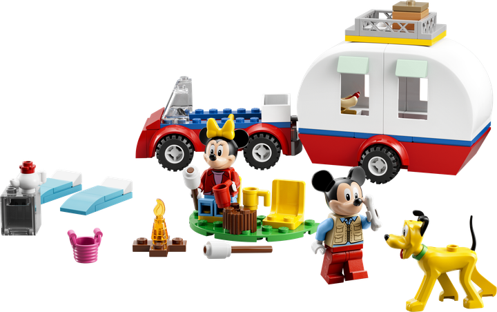 Zestaw klocków LEGO Mickey and Friends Myszka Miki i Myszka Minnie na biwaku 103 elementy (10777) - obraz 9