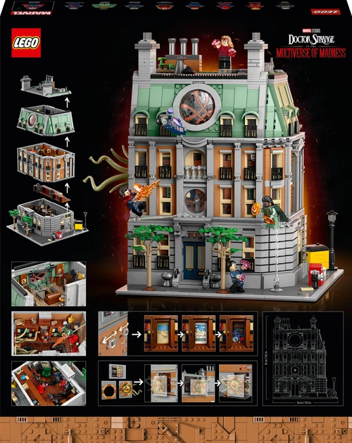 Конструктор LEGO Super Heroes Санктум Санкторум 2708 деталей (76218) - зображення 9