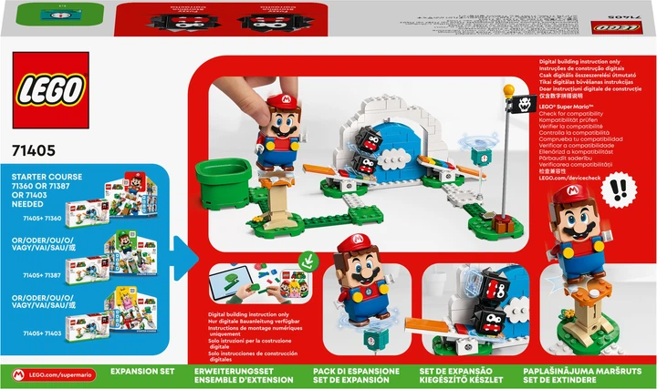 Zestaw klocków LEGO Super Mario Salta Fuzzy’ego — zestaw rozszerzający 154 elementy (71405) - obraz 10