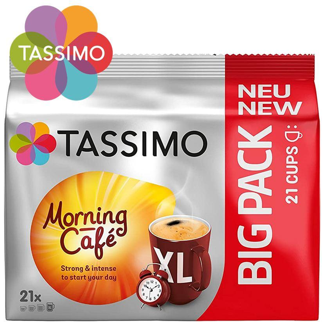 Купить Кофе в капсулах Tassimo Morning Cafe Red (Strong & Intense ...