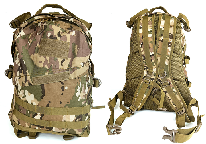 Рюкзак тактический S.Knight 30 л трехдневный Multicam (армейский, для ВСУ) EF-2803-MC - изображение 1