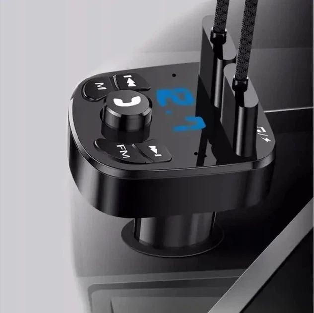 Автомобильный передатчик BLUETOOTH FM MP3 2xUSB - изображение 4