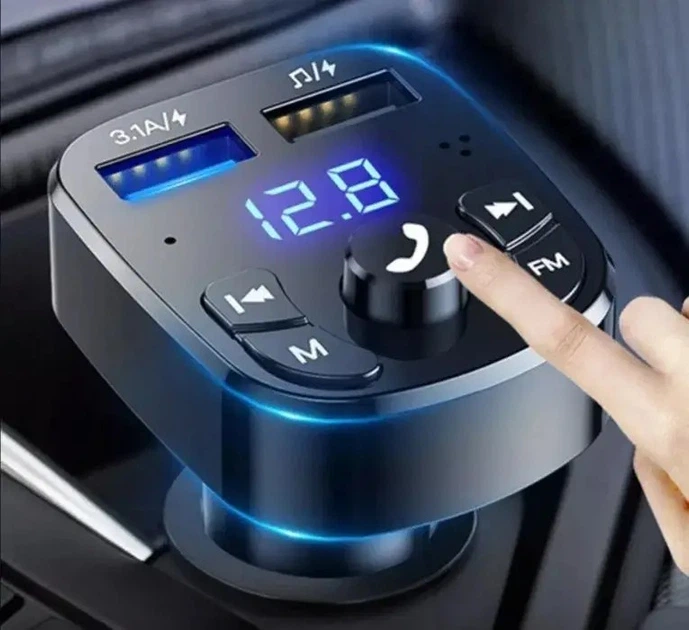 Автомобильный передатчик BLUETOOTH FM MP3 2xUSB - изображение 6
