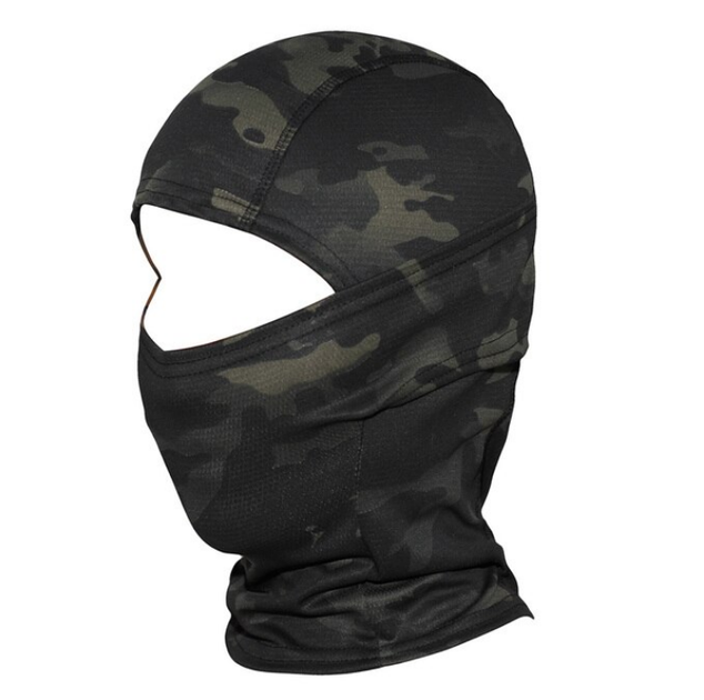 Маска подшлемник балаклава Primo - Camouflage Dark Green - Фото 2 Маска подшлемник балаклава Primo - Camouflage Dark Green - изображение 2