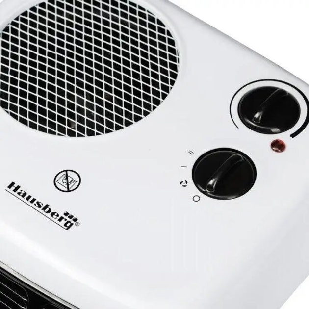 Тепловентилятор (обогреватель) Hausberg HB-8260 2000 Вт Белый - изображение 3
