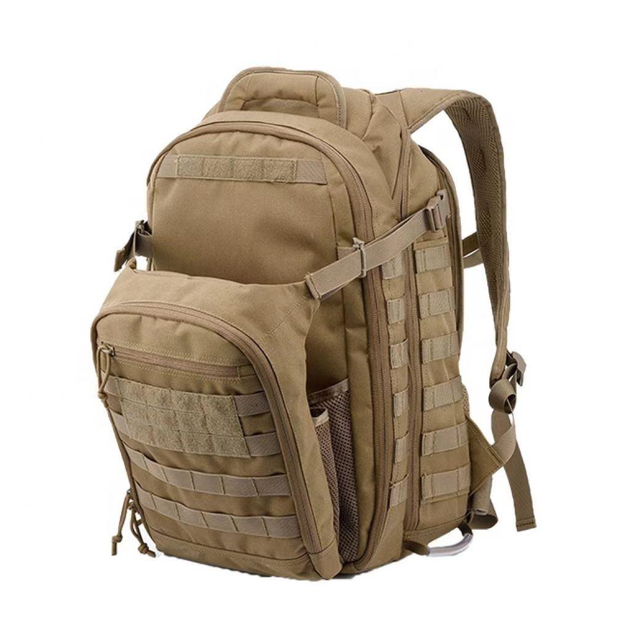 Премиальный тактический рюкзак на 50л с местом под шлем BPT1-50 койот - изображение 1