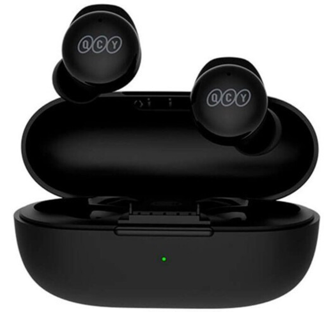 Беспроводные TWS Наушники QCY T17 Black купить в интернет-магазине ...