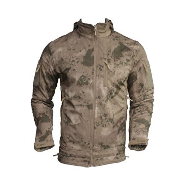 Куртка мужская тактическая Мультикам Combat Турция Софтшел Soft-Shell ВСУ (ЗСУ) XXL 8638 койот - изображение 1