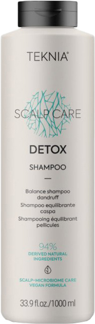 Акція на Міцелярний шампунь від сухої та жирної лупи Lakme Teknia Scalp Cate Detox Shampoo 1000 мл від Rozetka