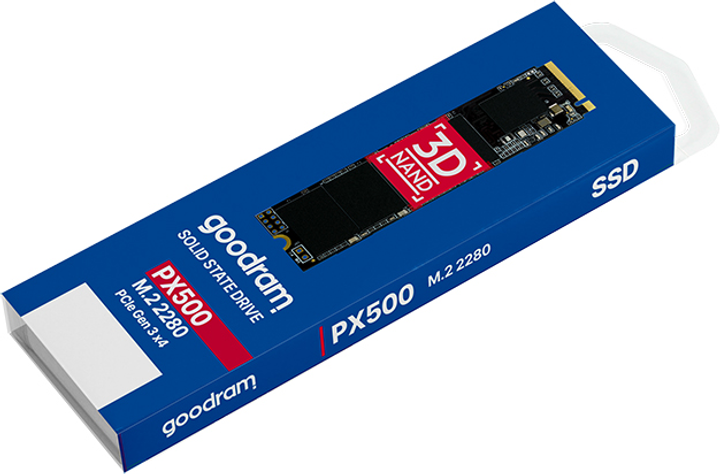 SSD диск Goodram PX500 Gen.2 256GB M.2 2280 PCIe 3.0 x4 NVMe 3D NAND TLC (SSDPR-PX500-256-80-G2) - зображення 5