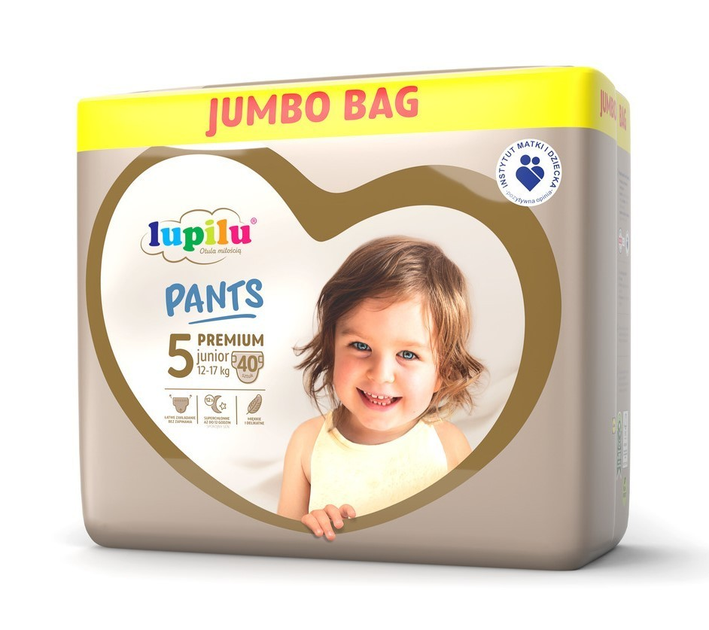 Підгузники - трусики Lupilu Pantsy Premium Jumbo Bag Розмір 5 Junior ...