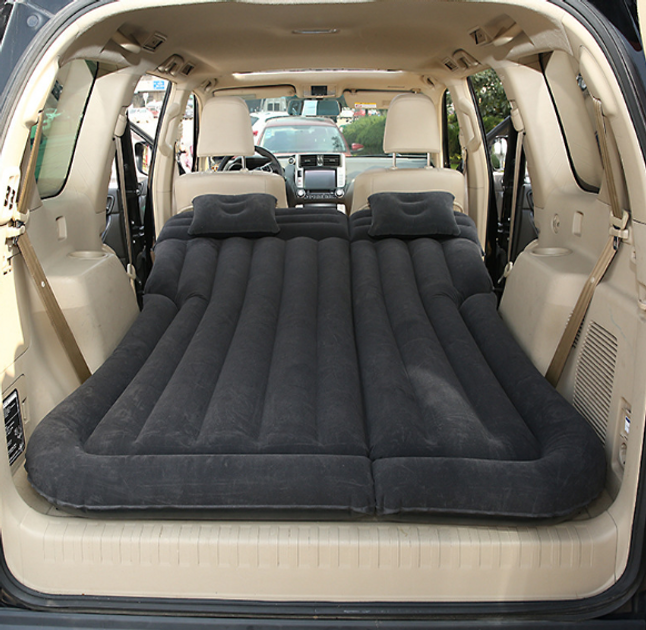 Универсальная кровать матрас в машину с насосом Черная – фото, отзывы .