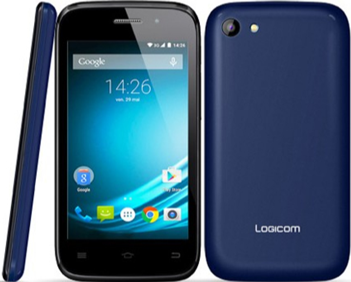 Смартфон 4" Logicom L-EMENT 401 4GB 3G 2-SIM 4 ядра Синий v2 – фото ...