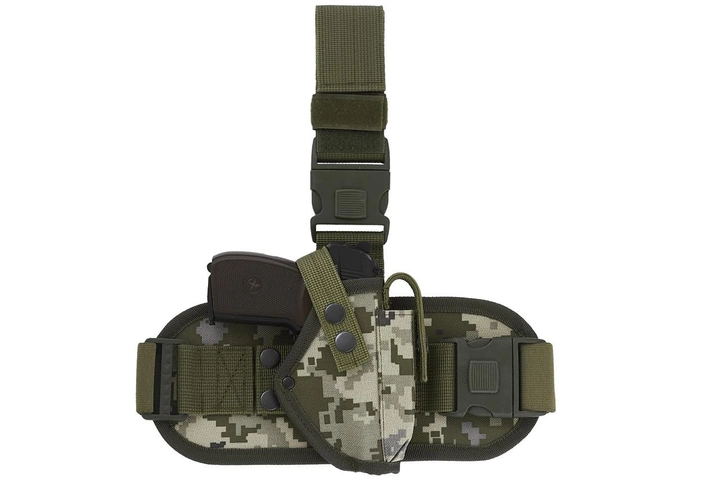 Кобура для пістолета Макаров стегна з платформою oxford піксель - зображення 1