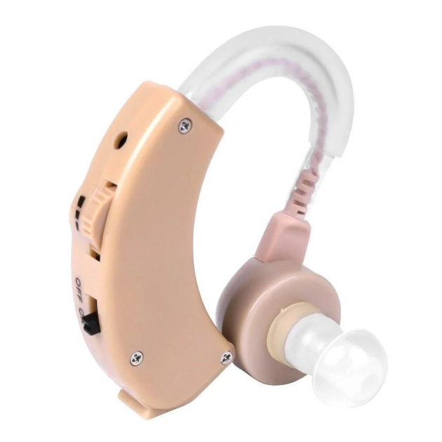 Слуховий апарат Xingma XM-909 Бежевий, завушній слуховий апарат (VS7002039) (878427) - изображение 1