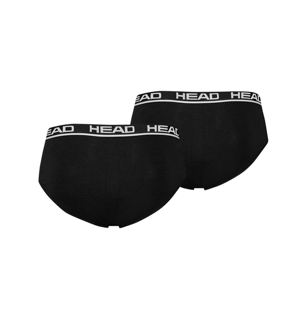 Tрусы-слипы Head BOXER BRIEF 2P Черный M (100001753-002 M) - Фото 2 Tрусы-слипы Head BOXER BRIEF 2P Черный M (100001753-002 M) - изображение 2