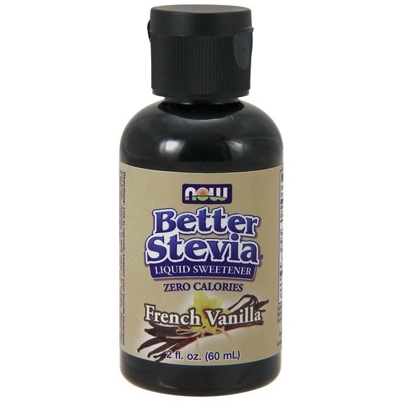 Заменитель сахара NOW Foods Better Stevia, Zero-Calorie Liquid Sweetener, 2 fl oz 60 ml French Vanilla - Фото 1 Заменитель сахара NOW Foods Better Stevia, Zero-Calorie Liquid Sweetener, 2 fl oz 60 ml French Vanilla - изображение 1