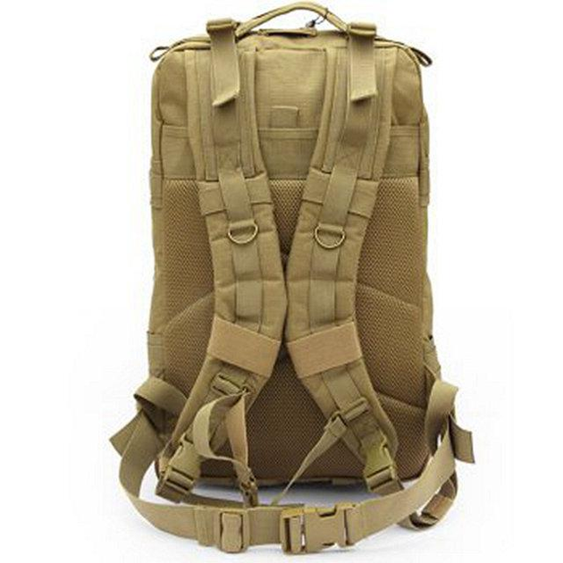 Рюкзак для туризму, походів, полювання, риболовлі з USB Спартак Molle Assault 36L Coyote N - зображення 2