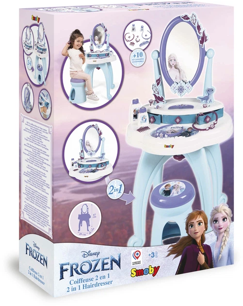 Zestaw do gry Smoby Toys Frozen Stolik z lusterkiem (320244) (3032163202448) - obraz 2