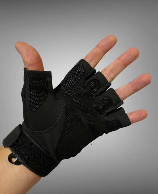 Тактичні рукавички Tactical Gosp 2XL Чорні - зображення 2
