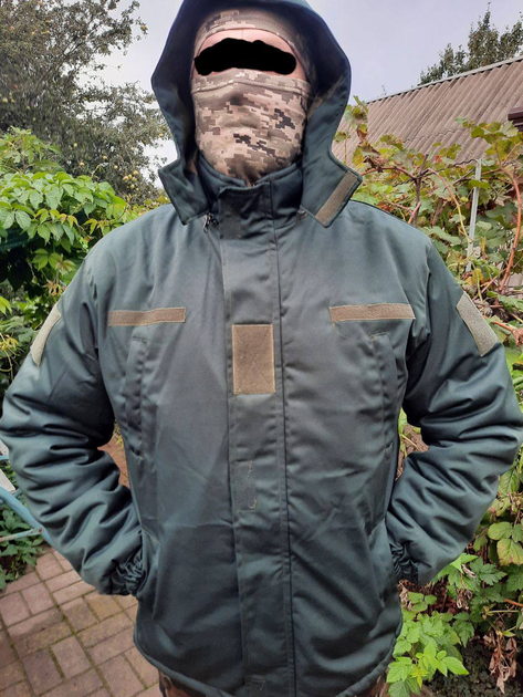 Бушлат зимовий військовий Олива (куртка військова зимова) 50 розмір (338074) - изображение 1