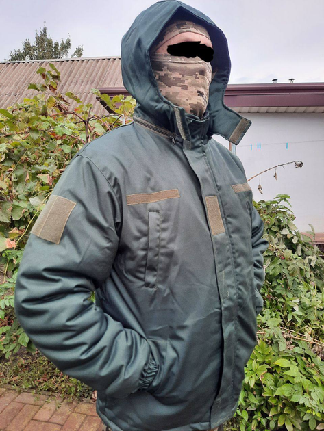 Бушлат зимовий військовий Олива (куртка військова зимова) 48 розмір (338073) - зображення 2