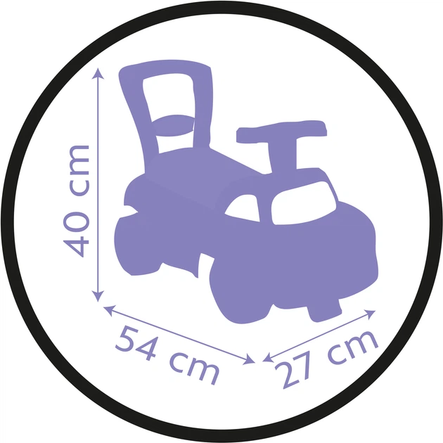 Jeździk Smoby Myszka Minnie Pink (720532) (3032167205322) - obraz 6