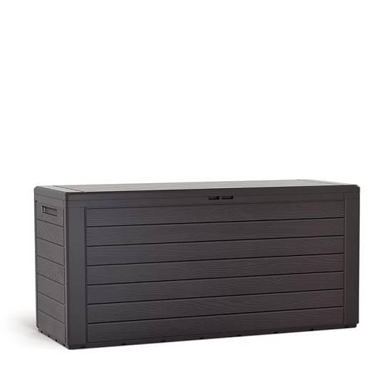 Ящик для зовнішнього зберігання PROSPERPLAST WOODEBOX 190 л коричневий Prosperplast - зображення 2
