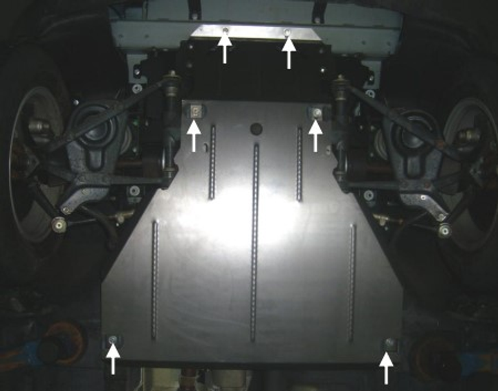 Защита картера двигателя Шевроле Нива 2009-2020