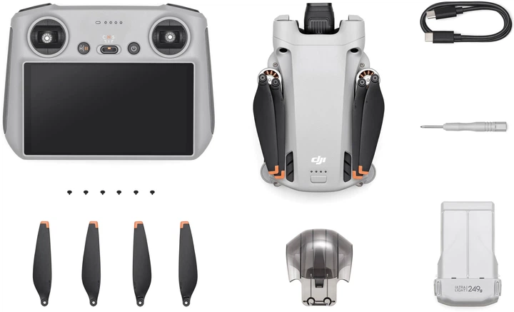 Квадрокоптер DJI Mini 3 Pro (RC) (CP.MA.00000492.01) - зображення 3