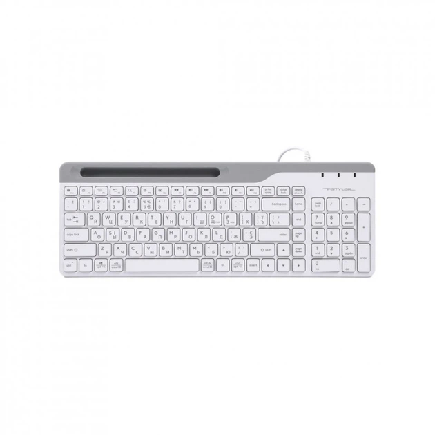 Клавиатура A4Tech FK25 USB White (4711421959896) - Фото 1 Клавиатура A4Tech FK25 USB White (4711421959896) - изображение 1