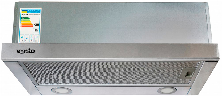 Вытяжка VENTOLUX GARDA 60 INOX (900) LED - изображение 2