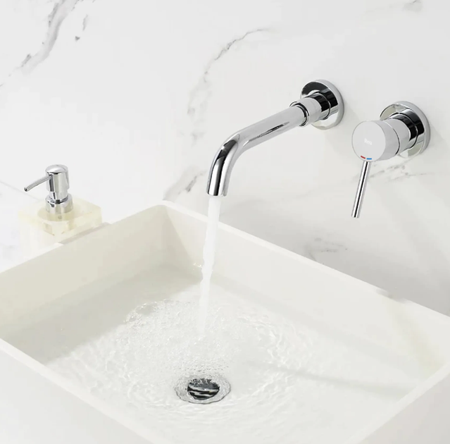 Змішувач для умивальника Rea Lungo Long + Box хром прихованого монтажу хром REA-B0369 - Фото 4 Змішувач для умивальника Rea Lungo Long + Box хром прихованого монтажу хром REA-B0369 - зображення 4